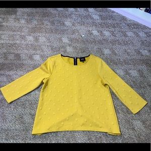 Yellow Polkadot Sweater